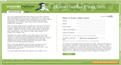 Desktop Screenshot of mondonation.mondominishows.com